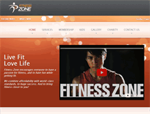 Tablet Screenshot of fitnesszone.com.bn